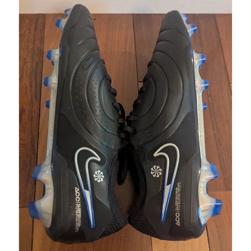 Nike Tiempo Legend 10 X Elite FG Black/Hyper Royal Mens Football Boots Mens 9